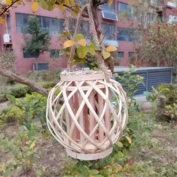 Nowoczesna Lampa Rattanowa