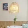 Nowoczesna lampa wisząca z rattanu 2 Nowoczesna lampa wisząca z rattanu 2