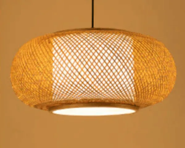 Okrągła lampa wisząca z rattanu okrągła Okrągła lampa wisząca z rattanu okrągła