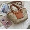 Plażowa torba z wikliny Plażowa torba z wikliny