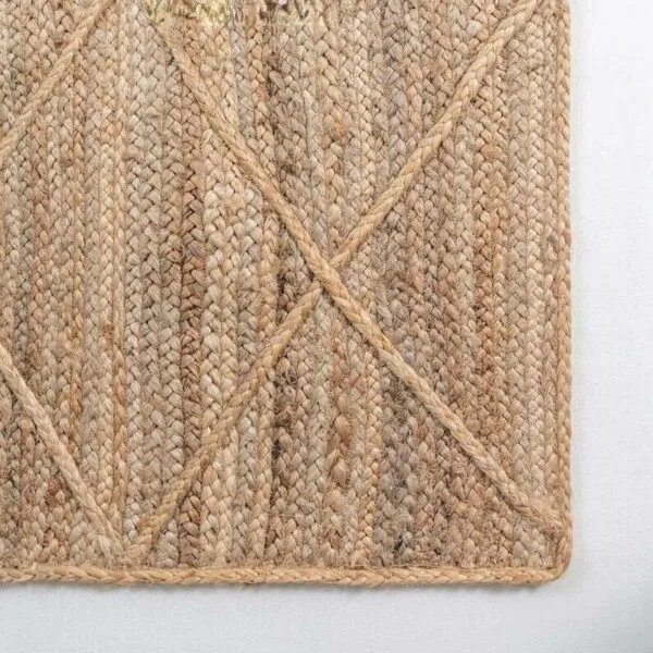 Prostokątny dywan z motywem krzyżyków Prostokątny dywan z motywem krzyżyków