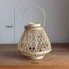 Rattan-Laterne handgeflochten
