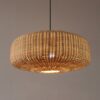 Ręcznie pleciona lampa wisząca z rattanu w stylu retro Ręcznie pleciona lampa wisząca z rattanu w stylu retro