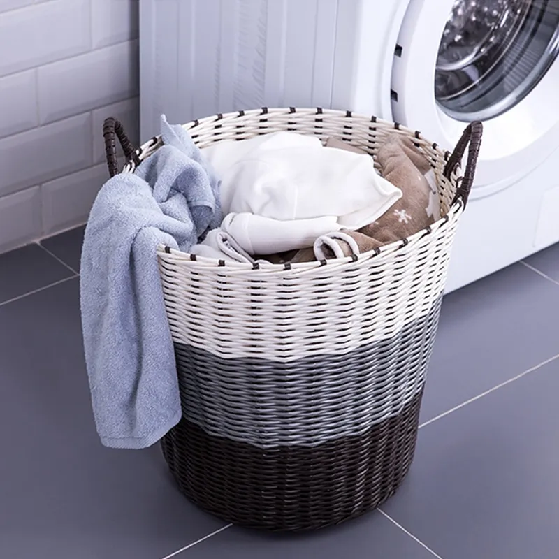 Naturalny rattan i składana konstrukcja