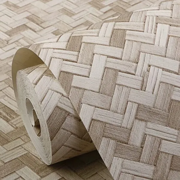 Tapeta bambusowa z geometrycznym wzorem Tapeta bambusowa z geometrycznym wzorem