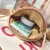 Torba na ramię z wikliny w stylu boho Torba na ramię z wikliny w stylu boho