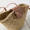 Torba rattanowa z nitami Torba rattanowa z nitami