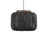 Wisząca Lampa z Rattanu Vintage