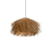 Wisząca lampa z wikliny naturalnej