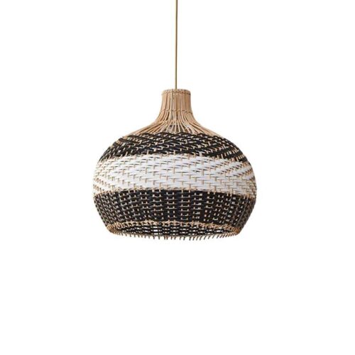 Wisząca Lampa z Wikliny Nowoczesna i Elegancka Wisząca Lampa z Wikliny Nowoczesna i Elegancka